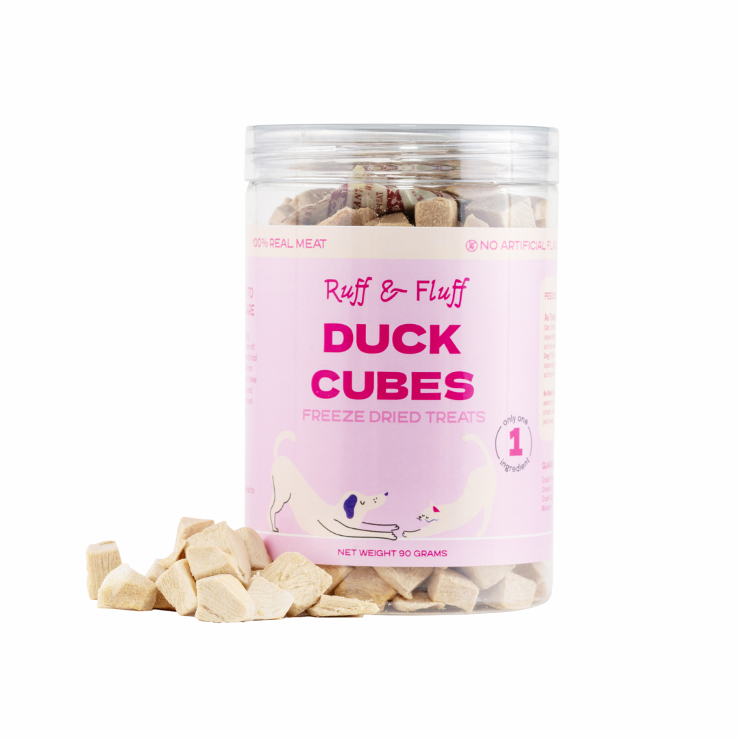 Duck Cubes Freeze Dried