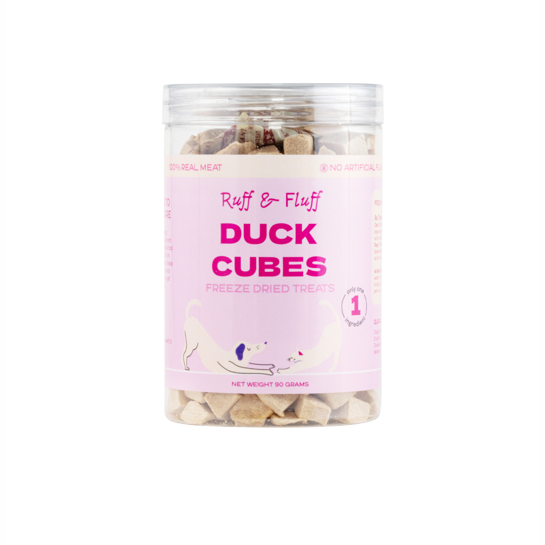 Duck Cubes Freeze Dried