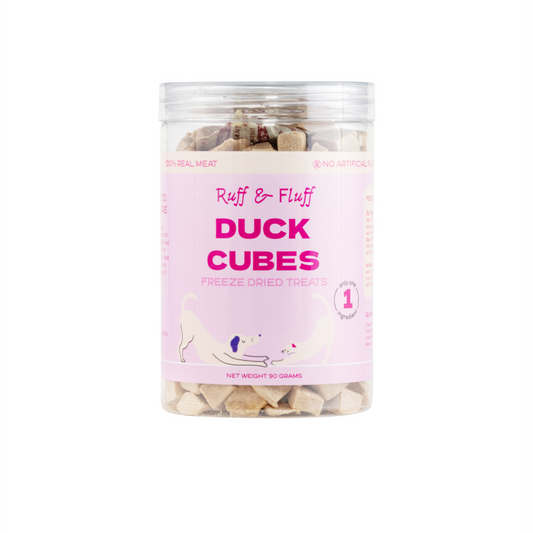 Duck Cubes Freeze Dried